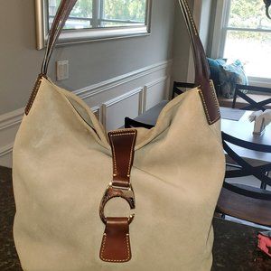 Dooney & Bourke Tan Suede Handbag
